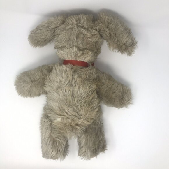 RARE Hudsons Bay Trading Vintage 17" Grey Floppy Ear BUNNY Plush Stuffed Toy - Picture 7 of 12